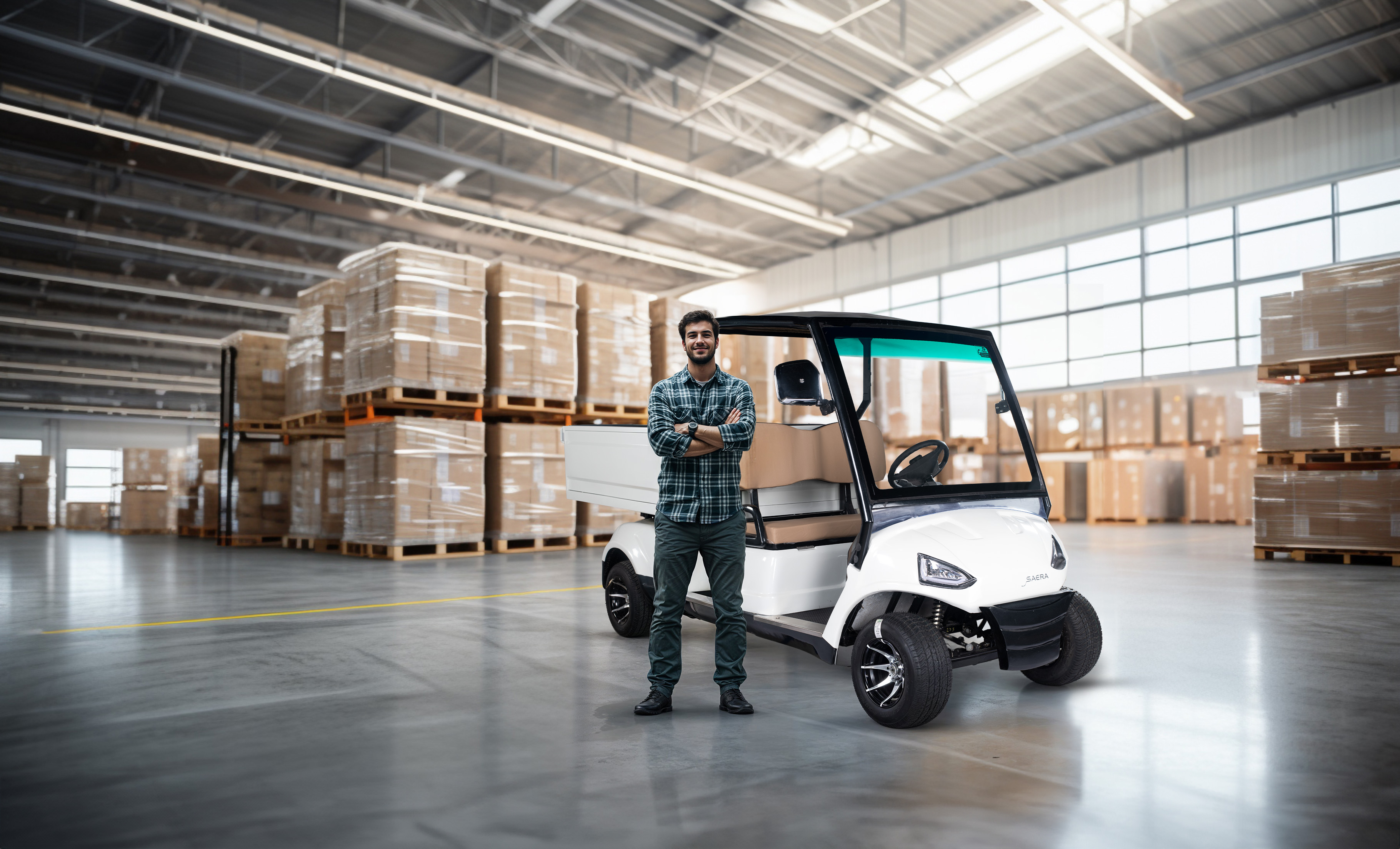 Manufacturer of 2 Seater Utility Golf Cart in India Manufacturer of 2 Seater Utitlity Golf Cart